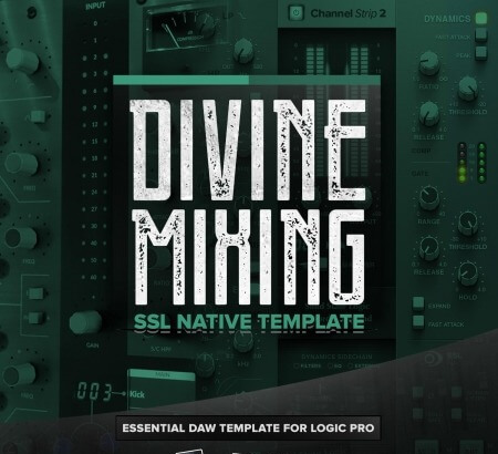 Sean Divine Divine Mixing SSL Native Template (Logic Pro X) DAW Templates